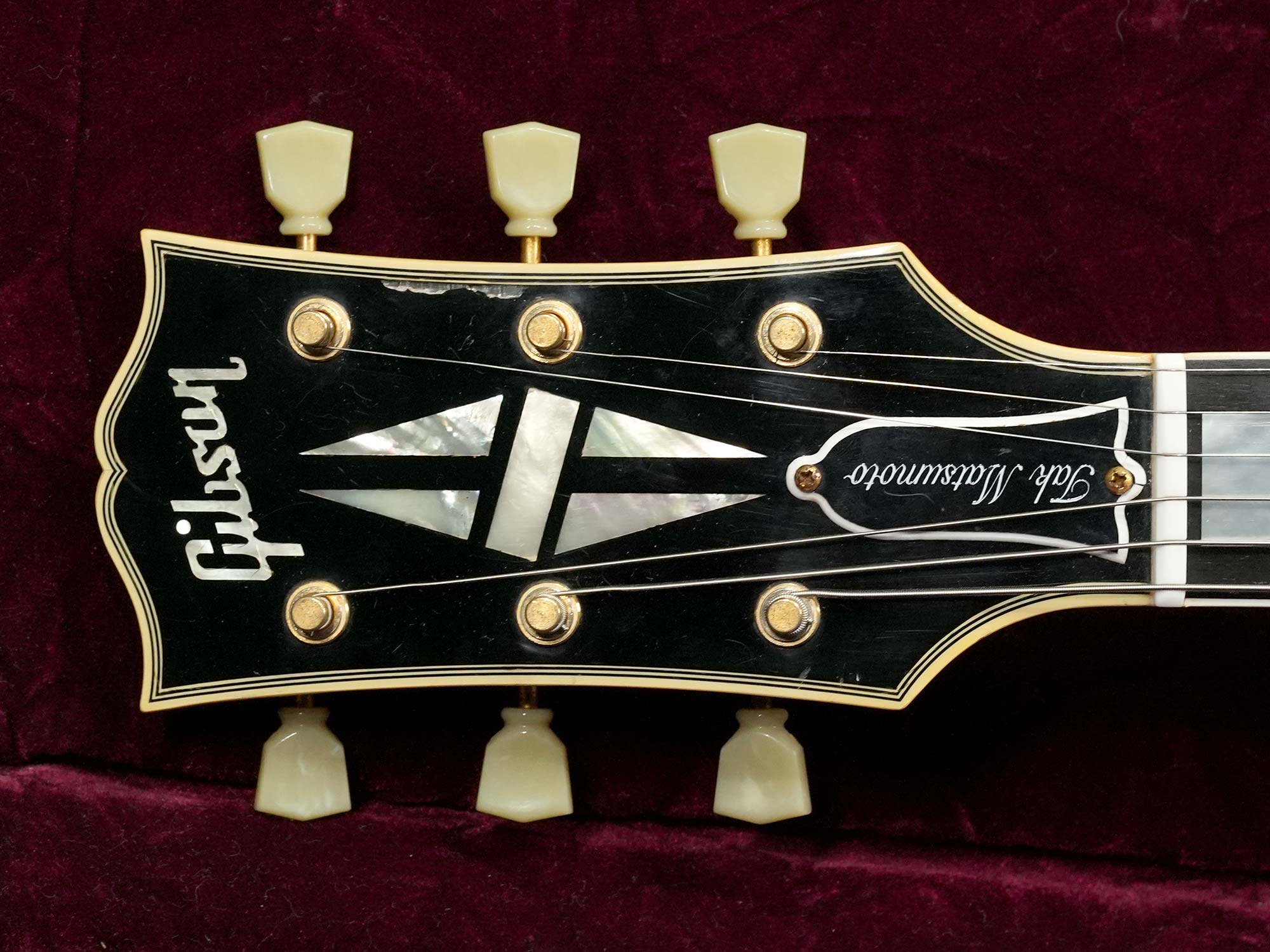 Gibson Csutom Shop TAK Matsumoto DC Custom Ebony / Ebony